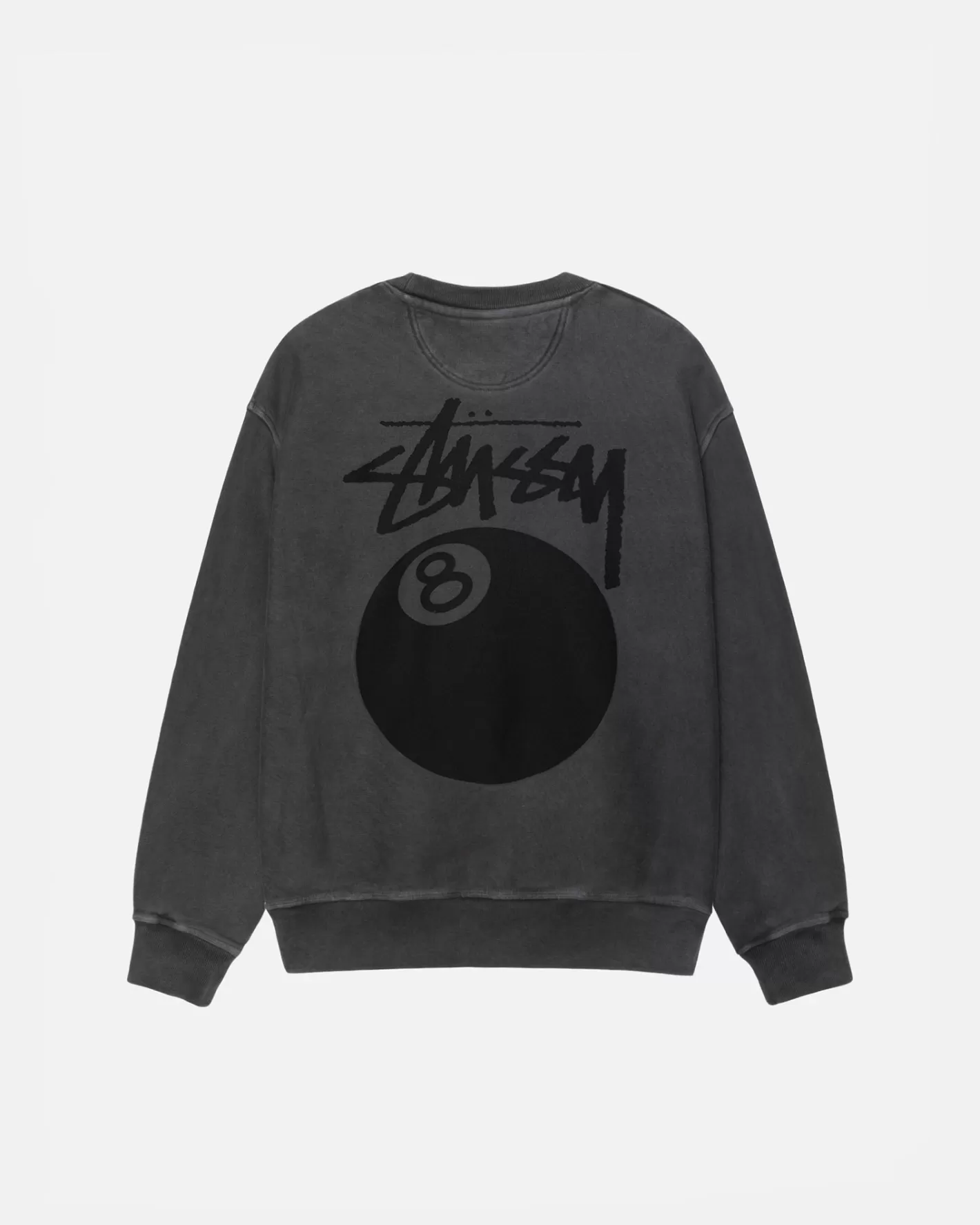 8 BALL CREW PIGMENT DYED>Stüssy Cheap