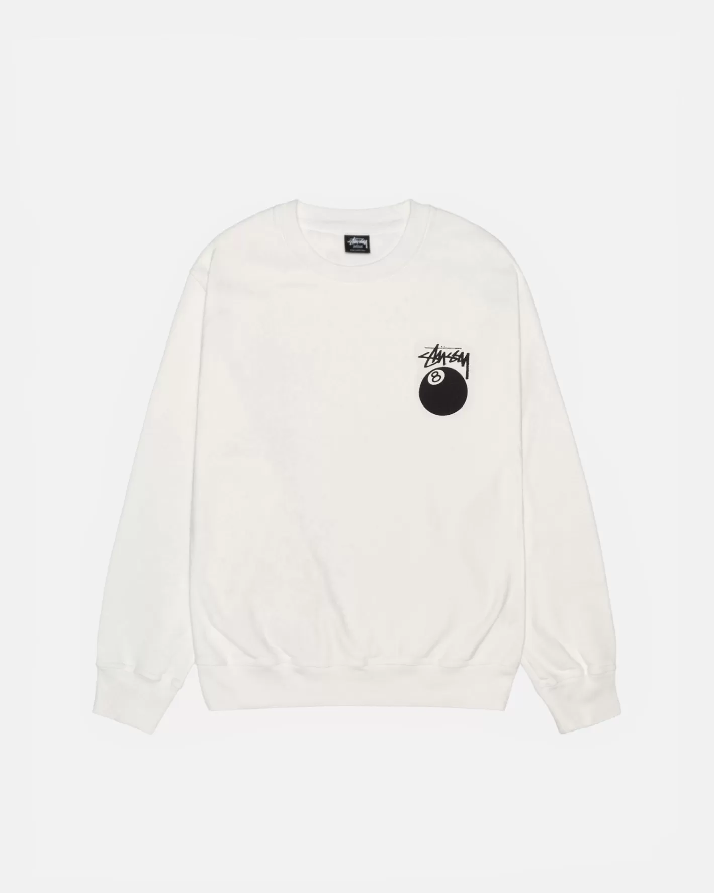 8 BALL CREW PIGMENT DYED>Stüssy New