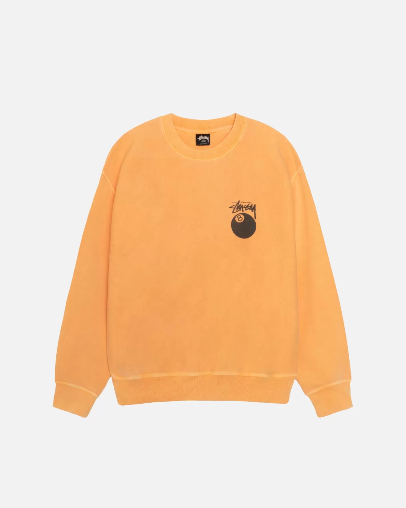 8 BALL CREW PIGMENT DYED>Stüssy Online