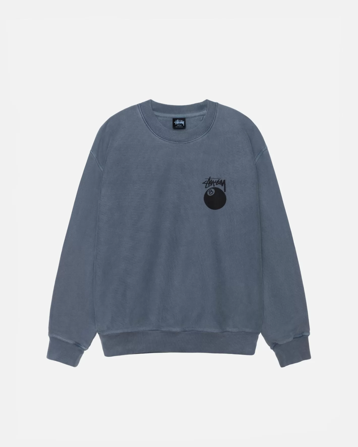 8 BALL CREW PIGMENT DYED>Stüssy Online