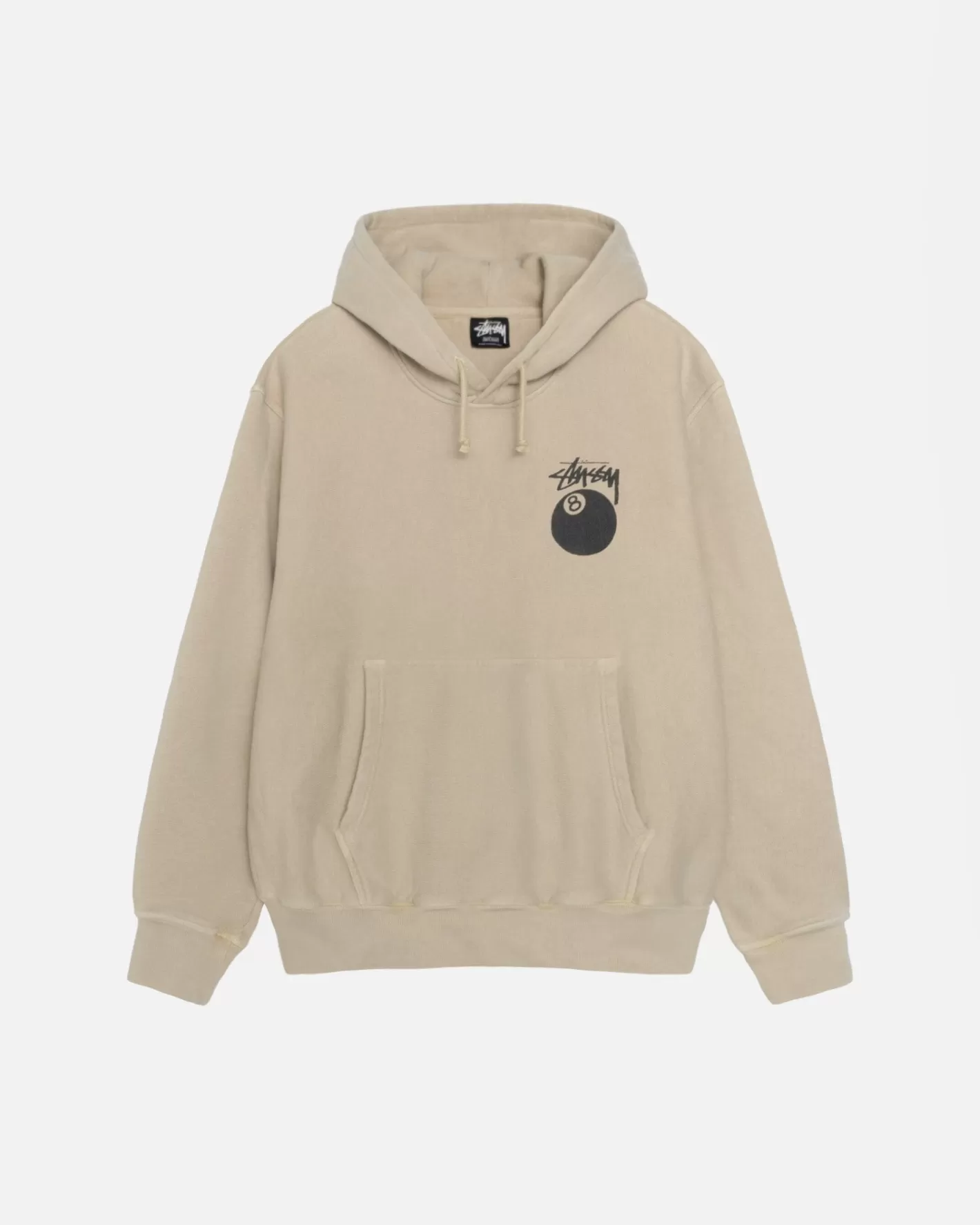 8 BALL HOODIE PIGMENT DYED>Stüssy New