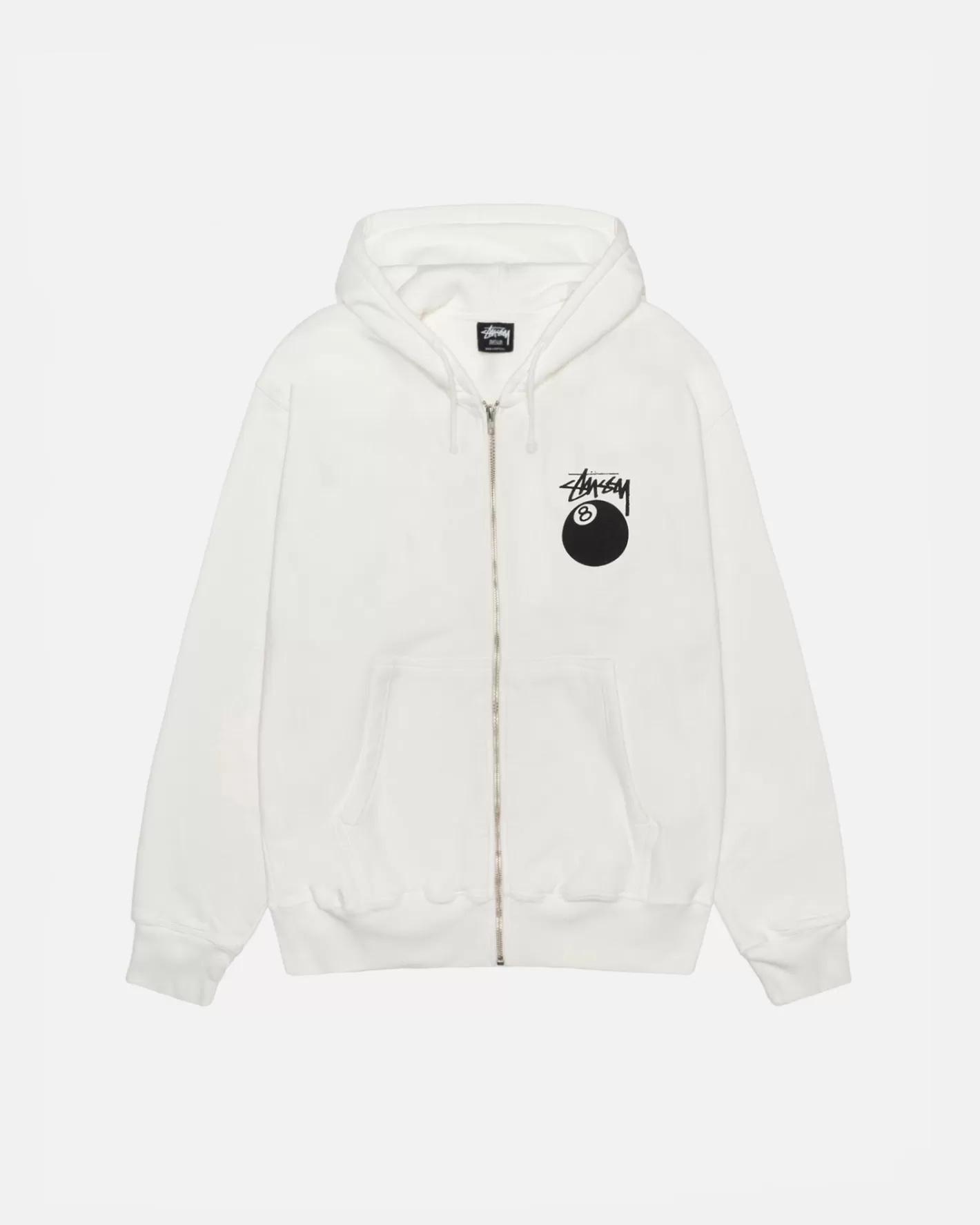 8 BALL ZIP HOODIE PIGMENT DYED>Stüssy Best
