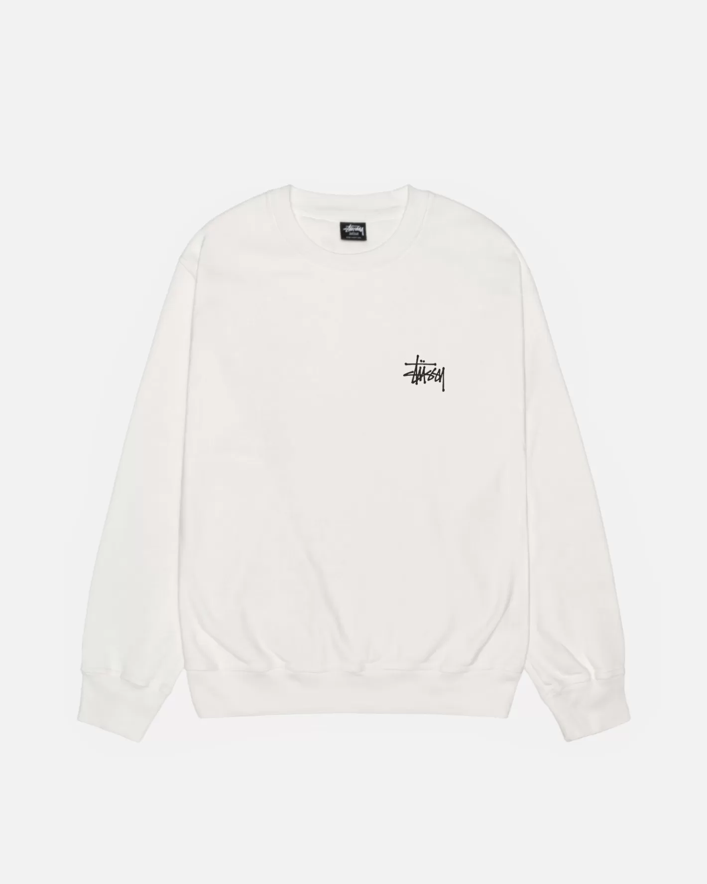 BASIC STÜSSY CREW PIGMENT DYED>Stüssy Fashion