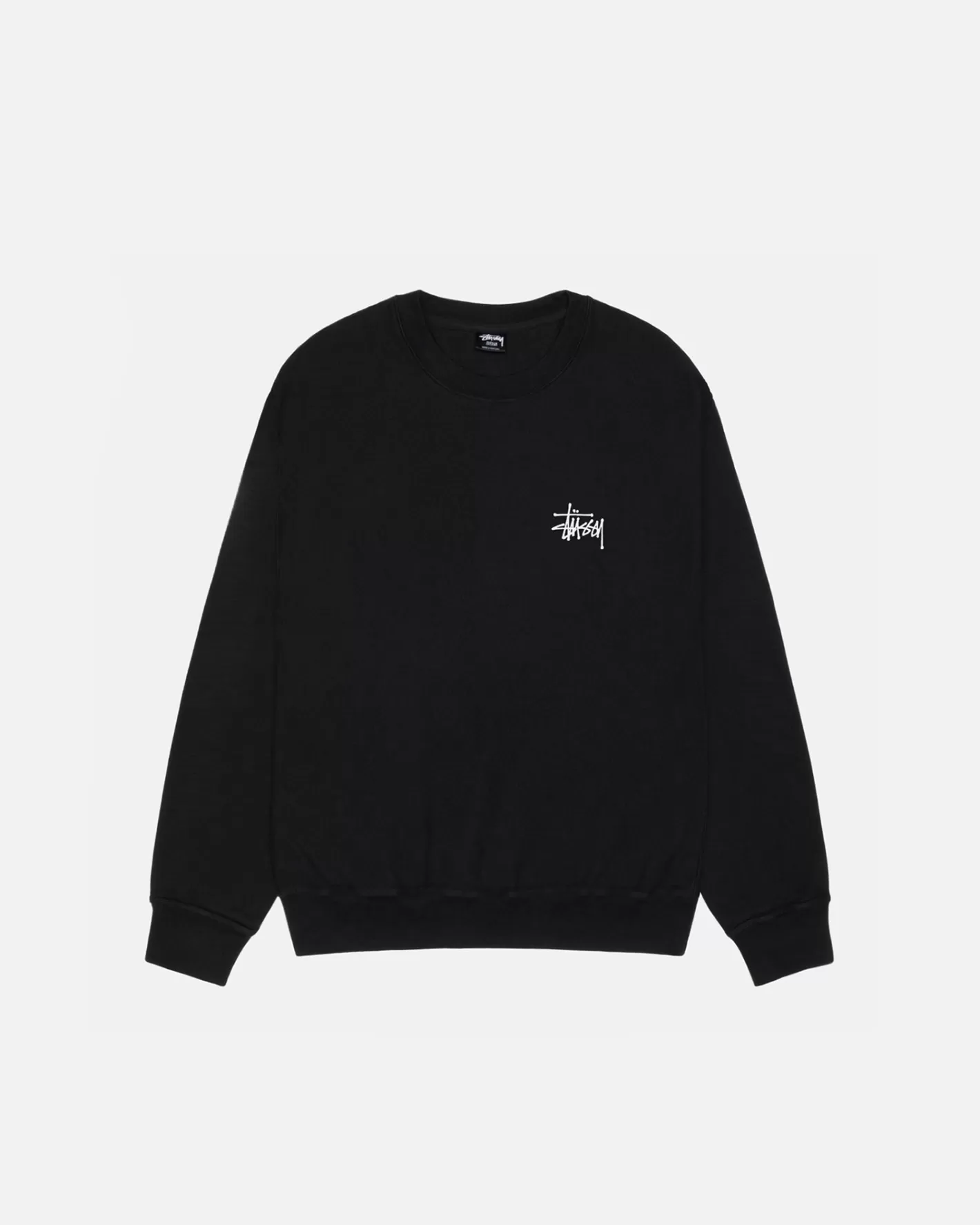 BASIC STÜSSY CREW PIGMENT DYED>Stüssy Sale