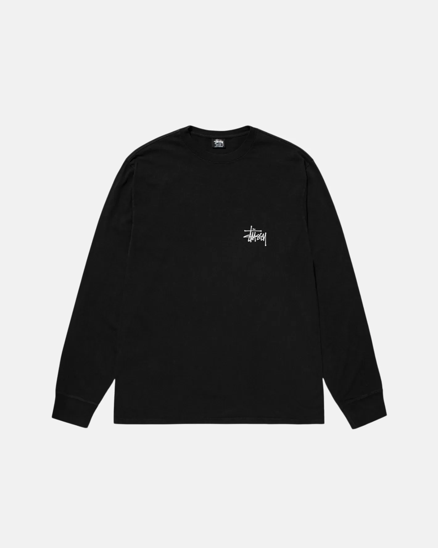 BASIC STÜSSY LS TEE PIGMENT DYED>Stüssy Online