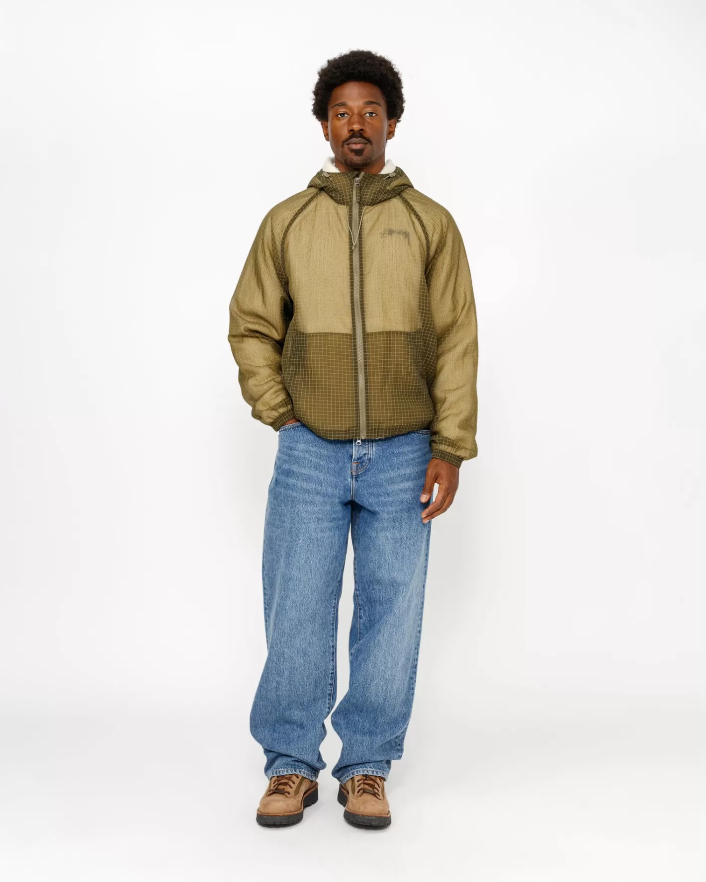 BEACH SHELL TRANSPARENT RIPSTOP>Stüssy Fashion
