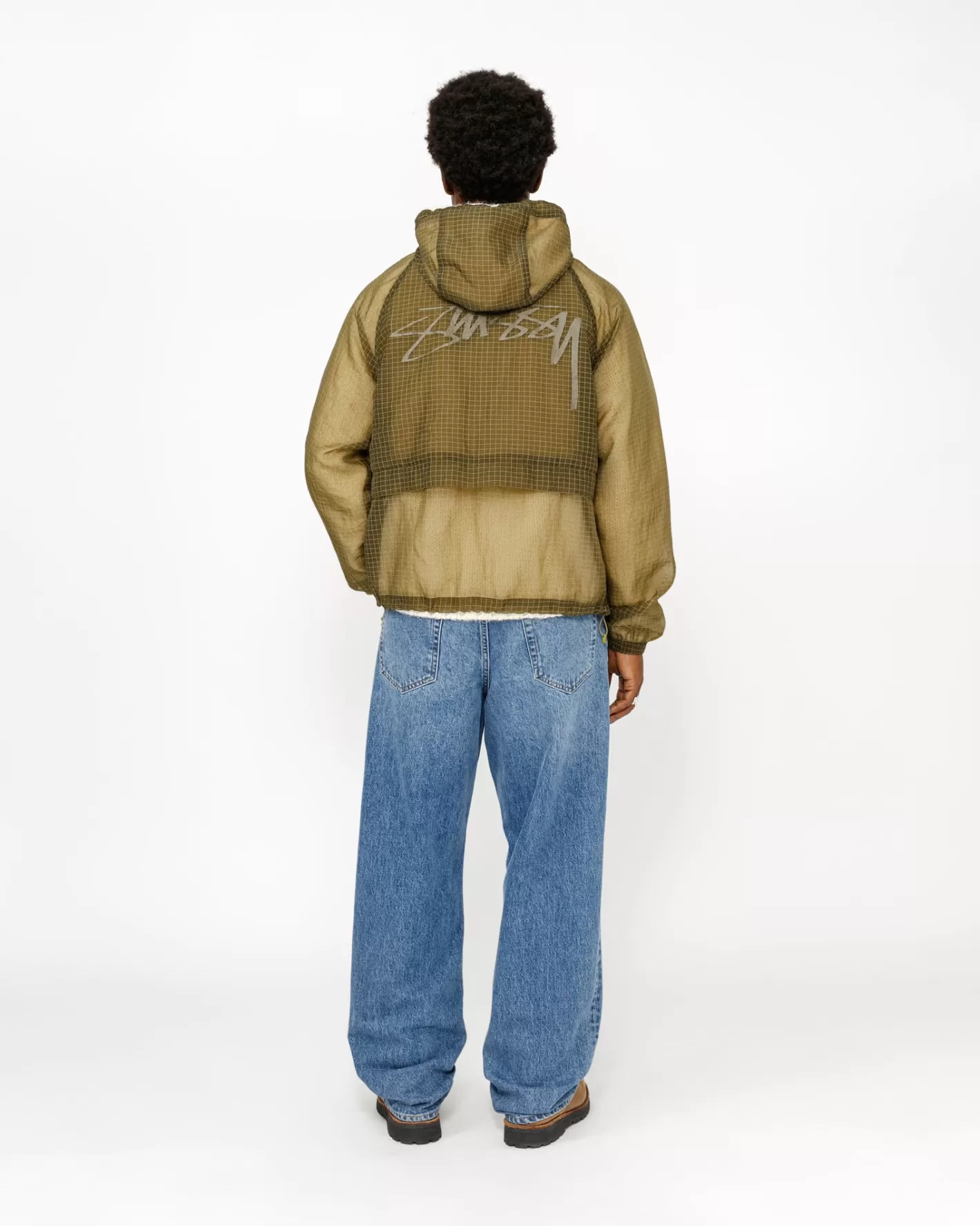 BEACH SHELL TRANSPARENT RIPSTOP>Stüssy Fashion