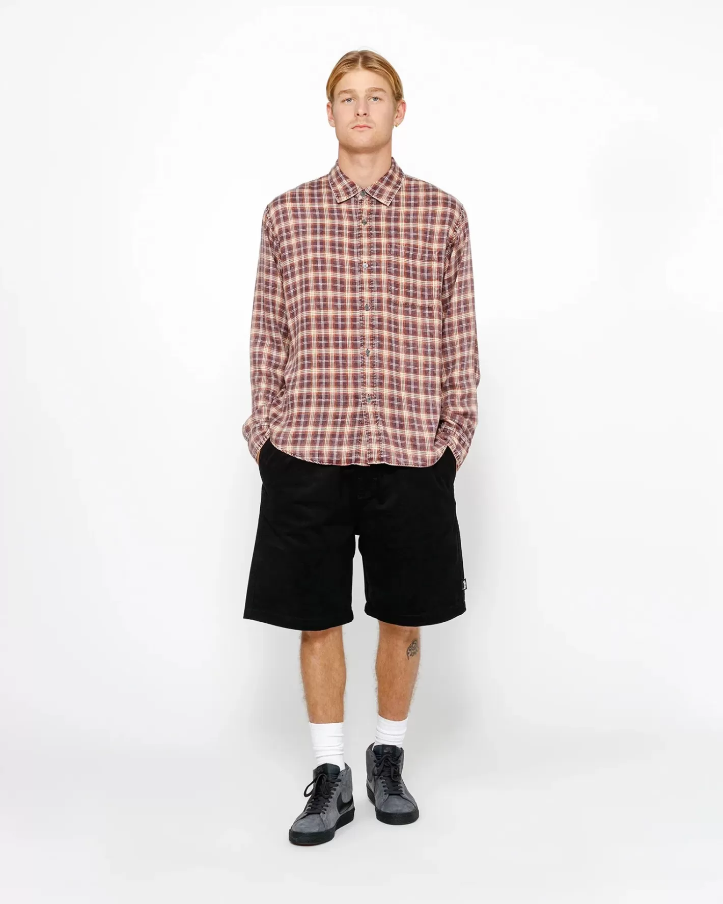 BEACH SHORT BRUSHED COTTON>Stüssy New