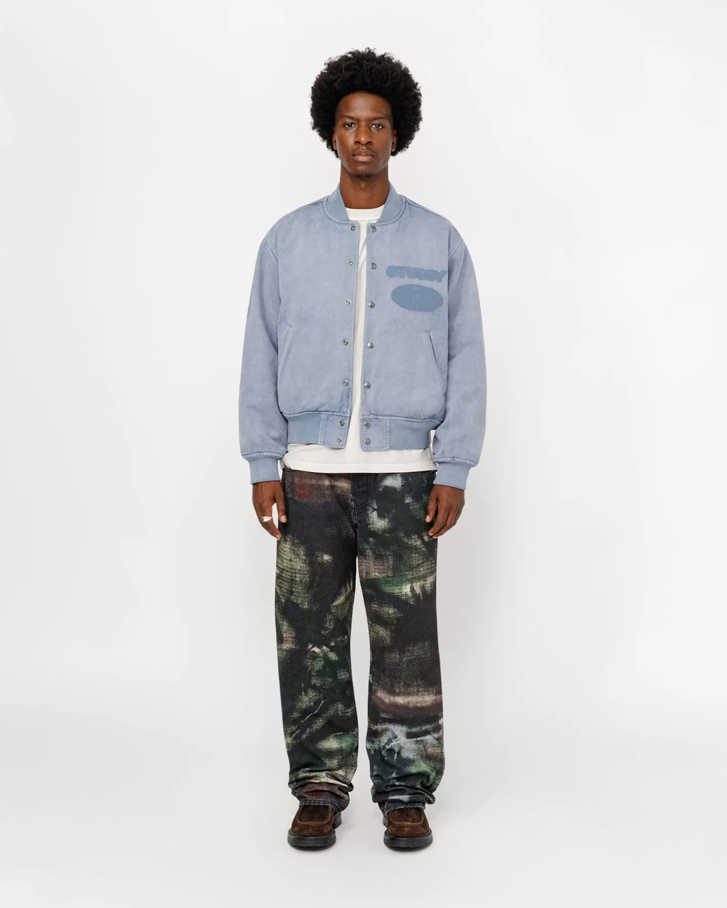 BIG OL' JEAN STENPAT CAMO>Stüssy Discount