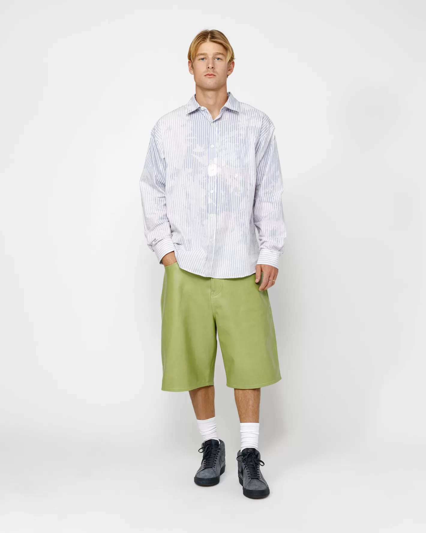 BIG OL' SHORT LEATHER>Stüssy Outlet