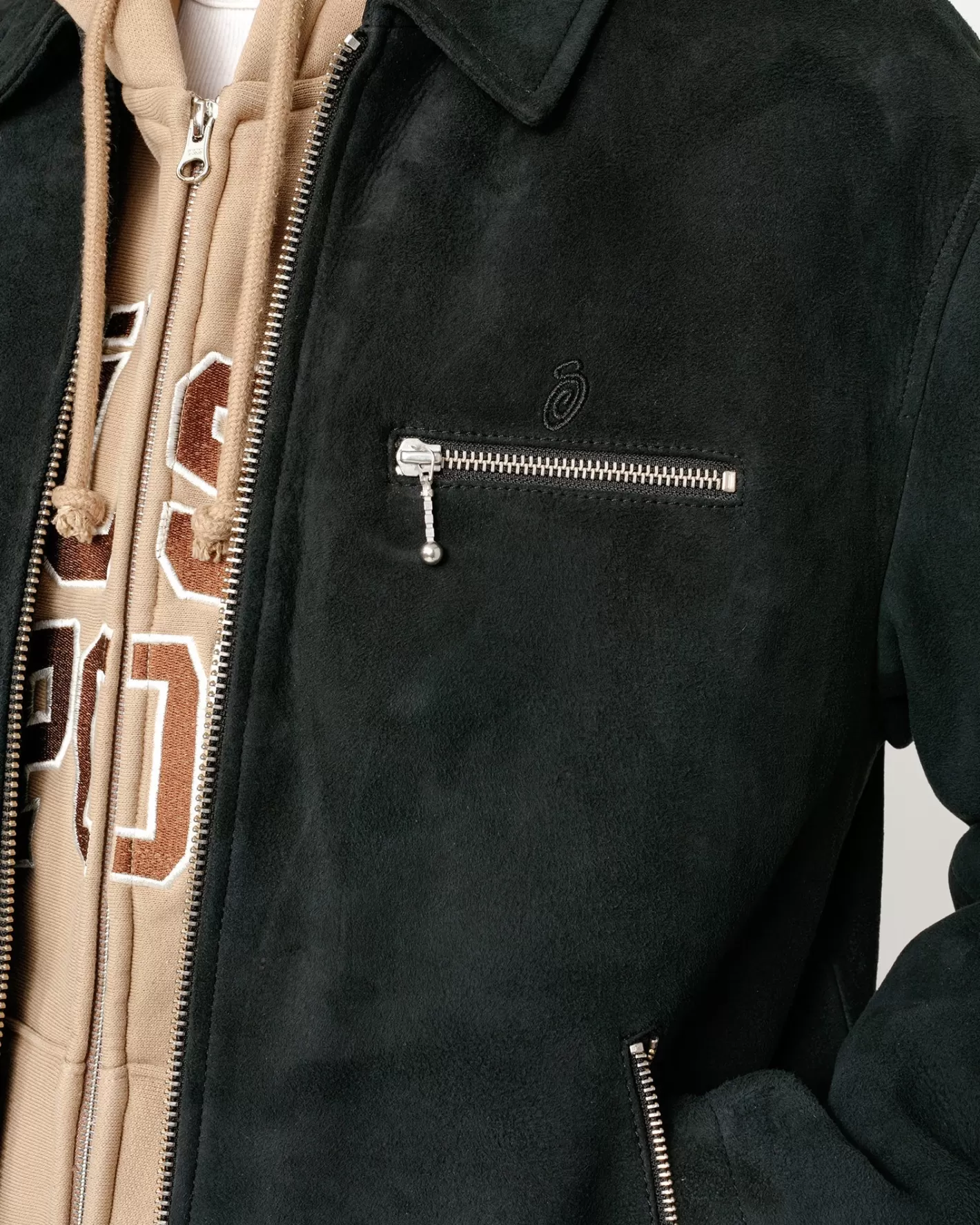 BING JACKET SUEDE>Stüssy Discount