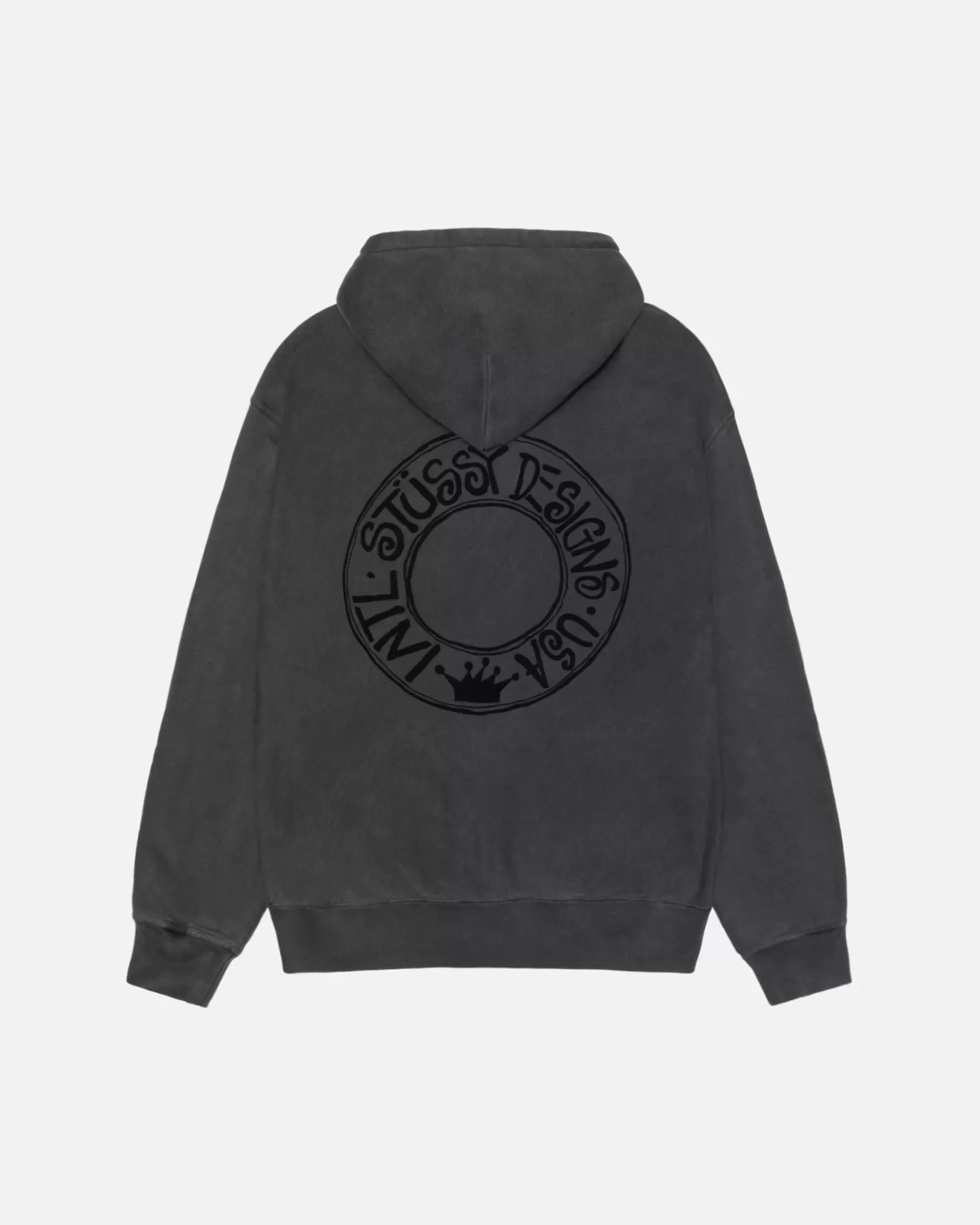 BUANA ZIP HOODIE PIGMENT DYED>Stüssy Sale