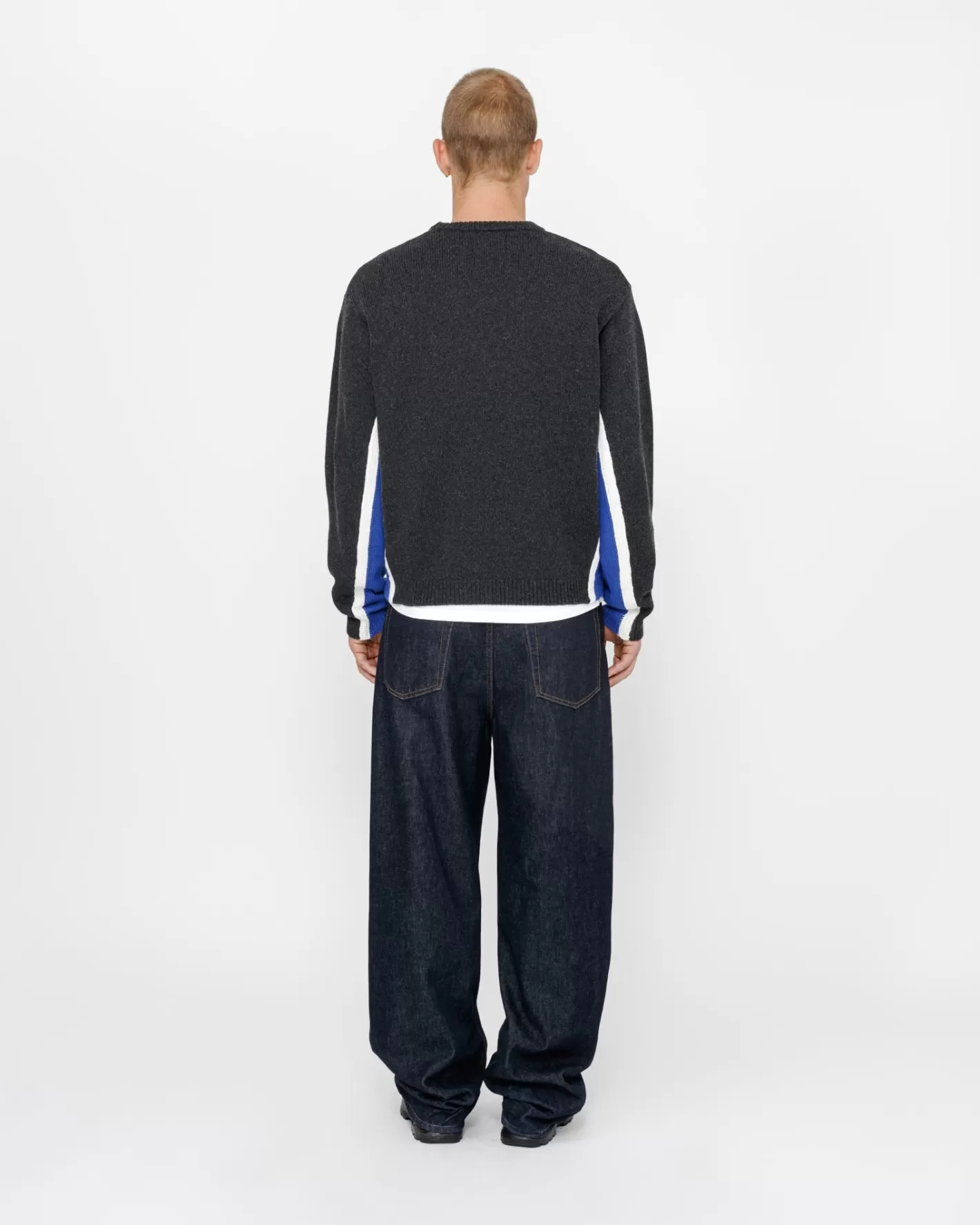 CONTRAST STRIPE CREW>Stüssy Sale