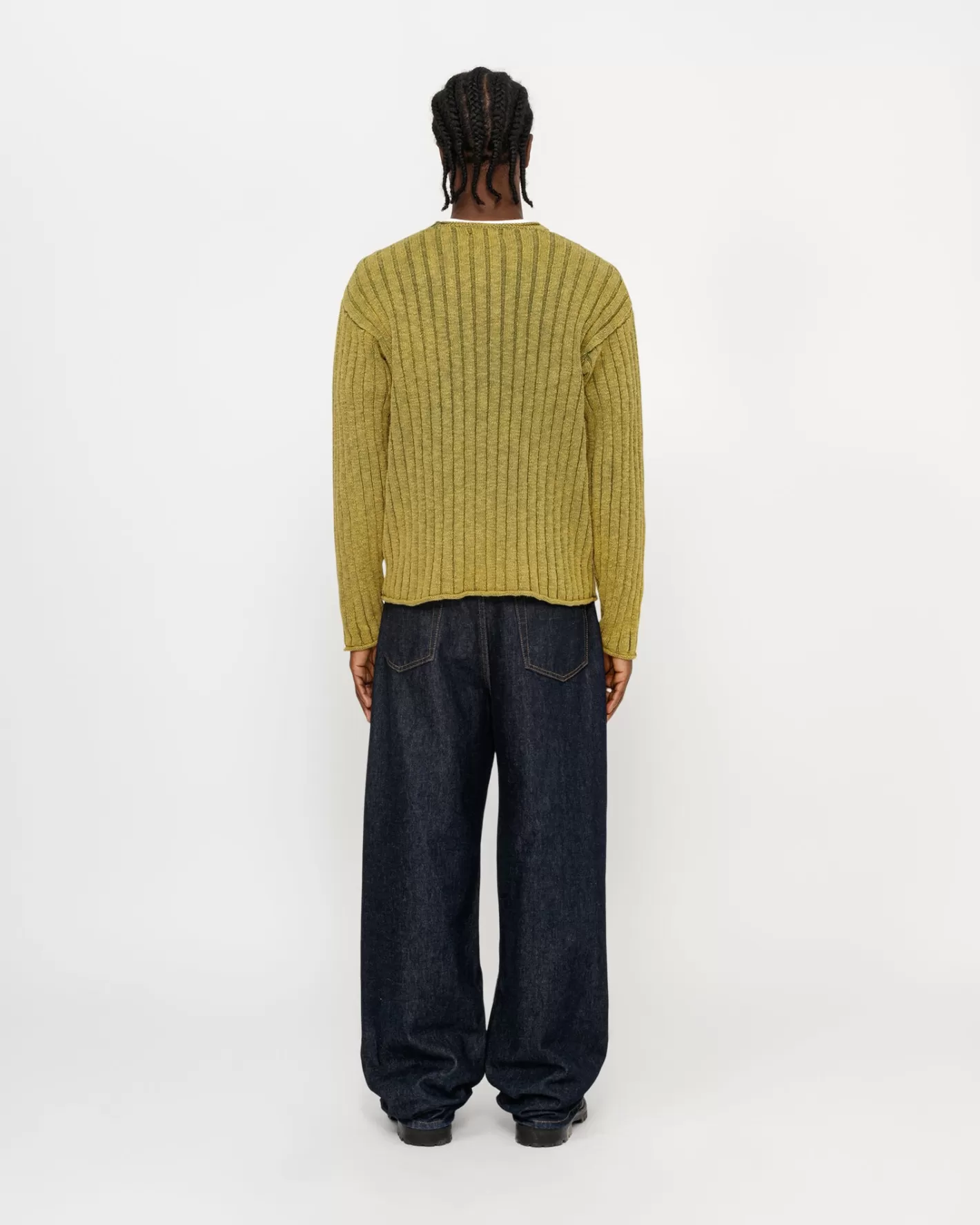 COTTON SLUB RIB CREW>Stüssy Cheap