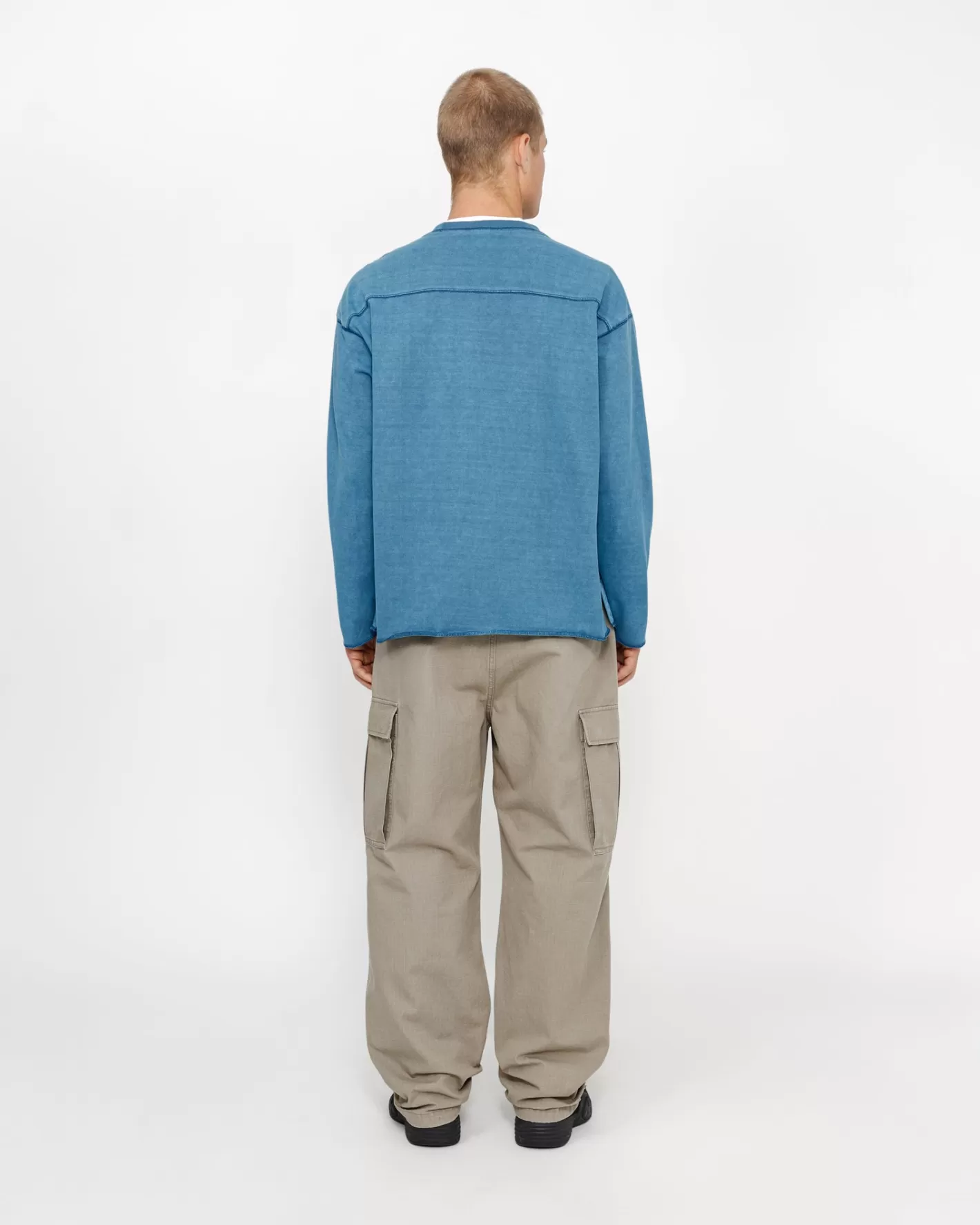 FOOTBALL CREW PIGMENT DYED COTTON>Stüssy Flash Sale