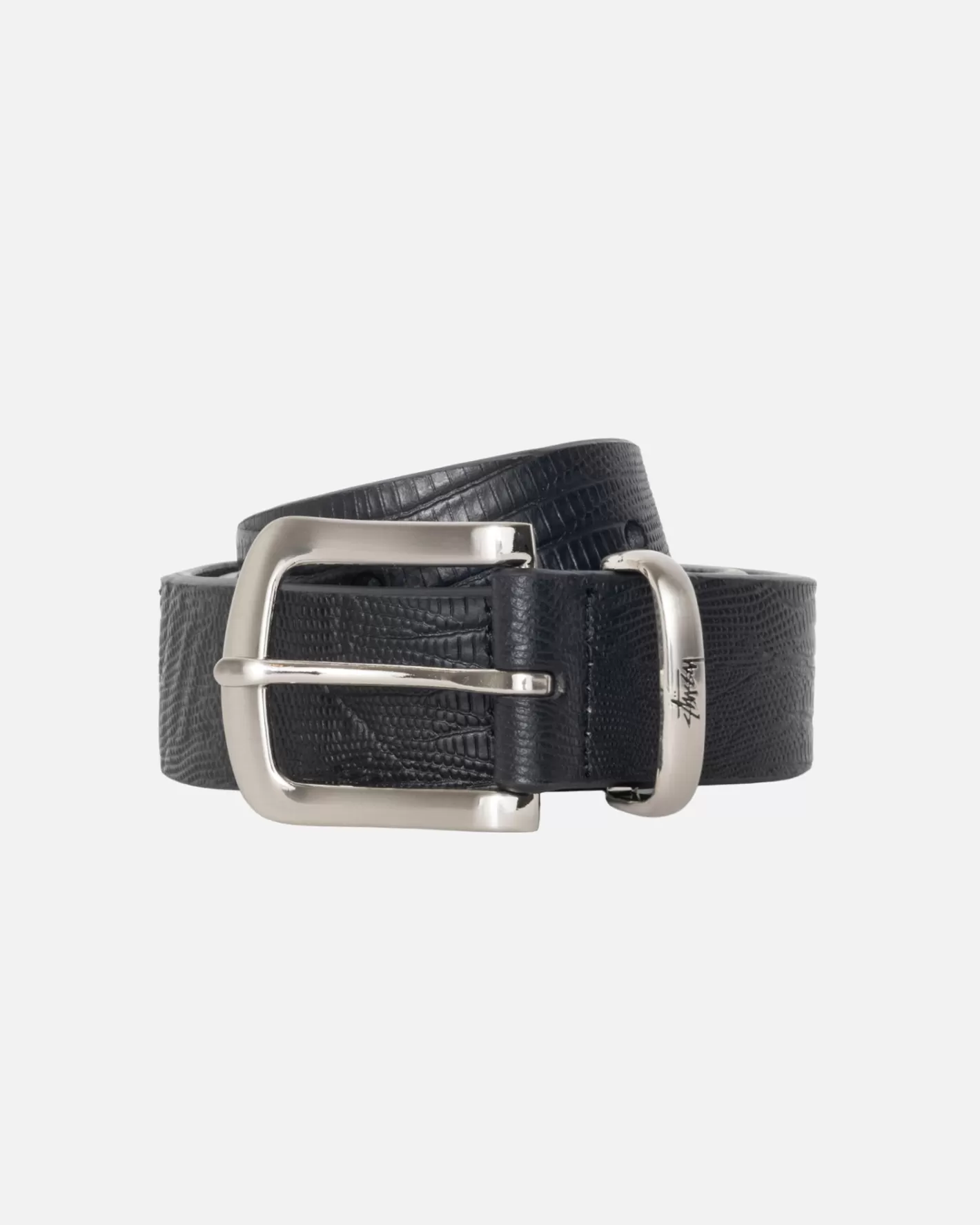 LIZARD TEXTURE UNDERLAY BELT>Stüssy Store