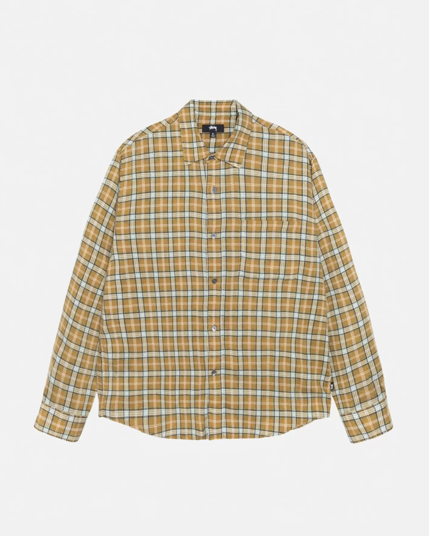 MATTHEW SHIRT PRINTED PLAID>Stüssy Fashion