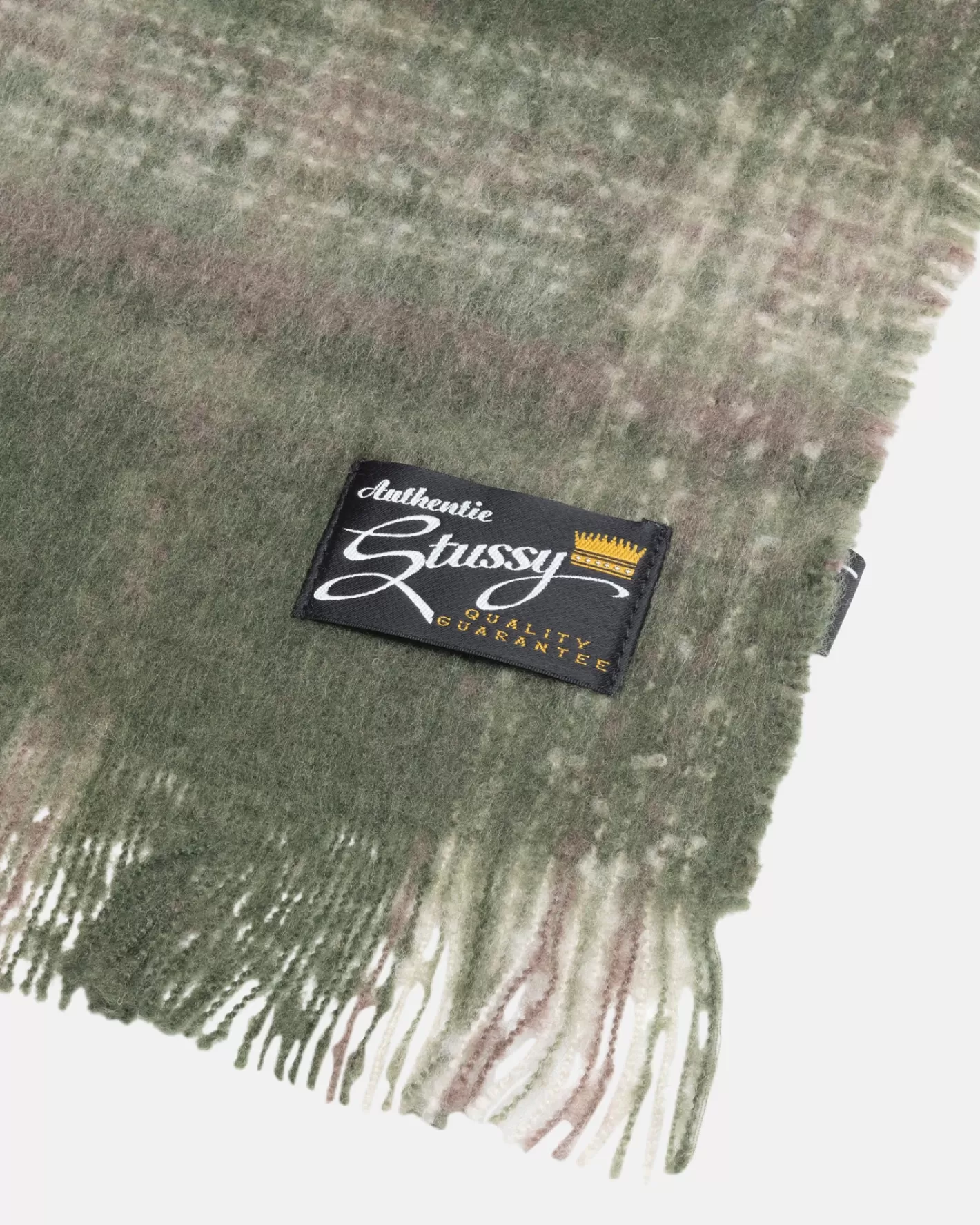PLAID SCARF>Stüssy Hot