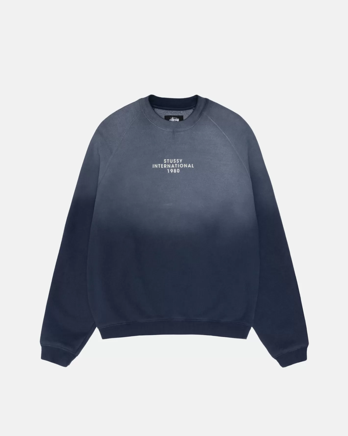 RAGLAN SLEEVE CREW>Stüssy Flash Sale