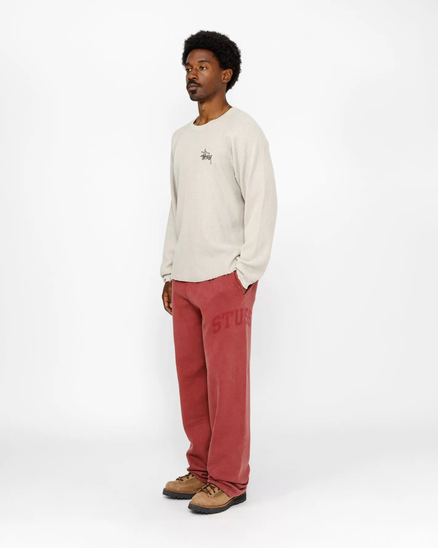 RAGLAN THERMAL LS CREW>Stüssy Hot