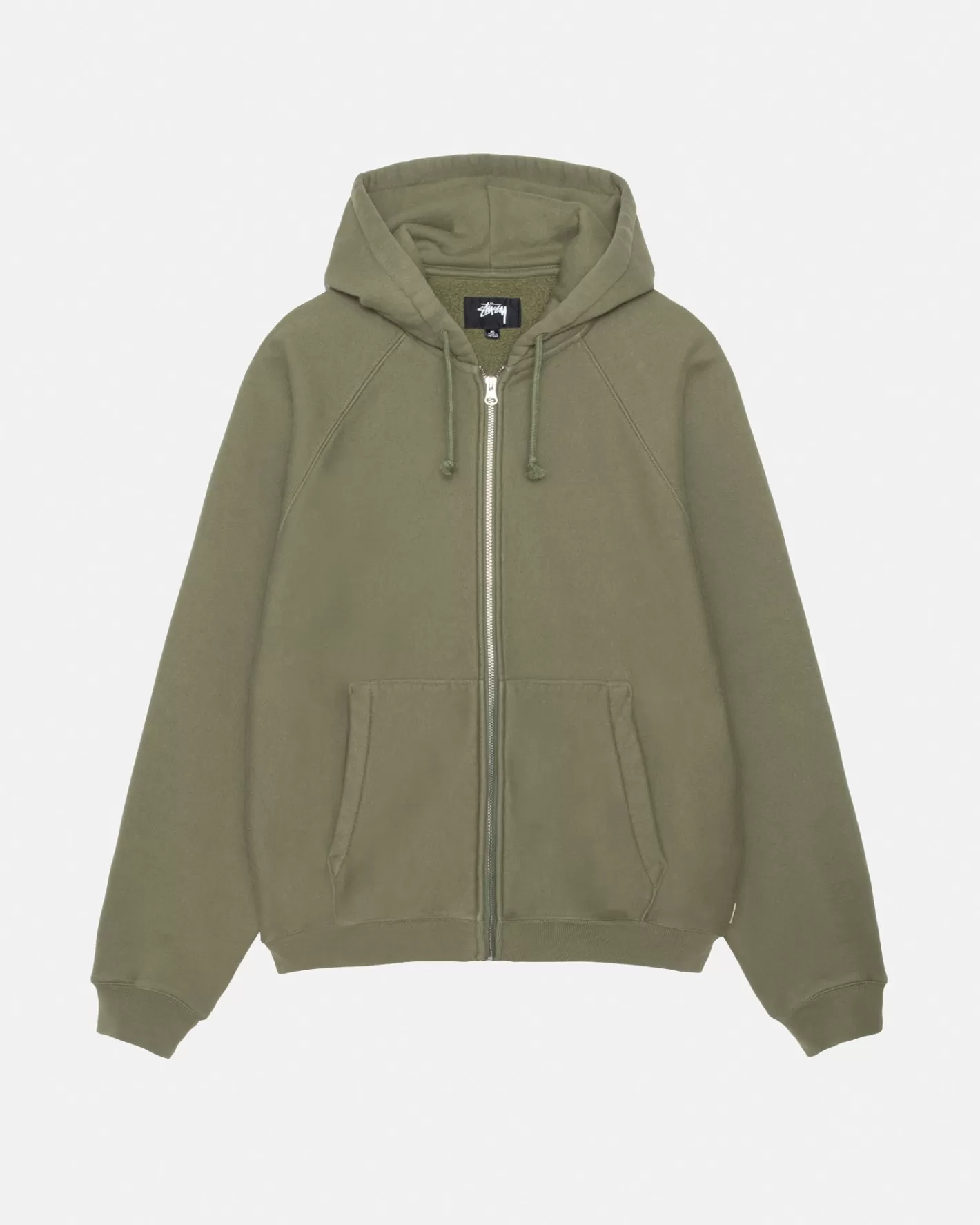 RAGLAN ZIP HOODIE>Stüssy Hot