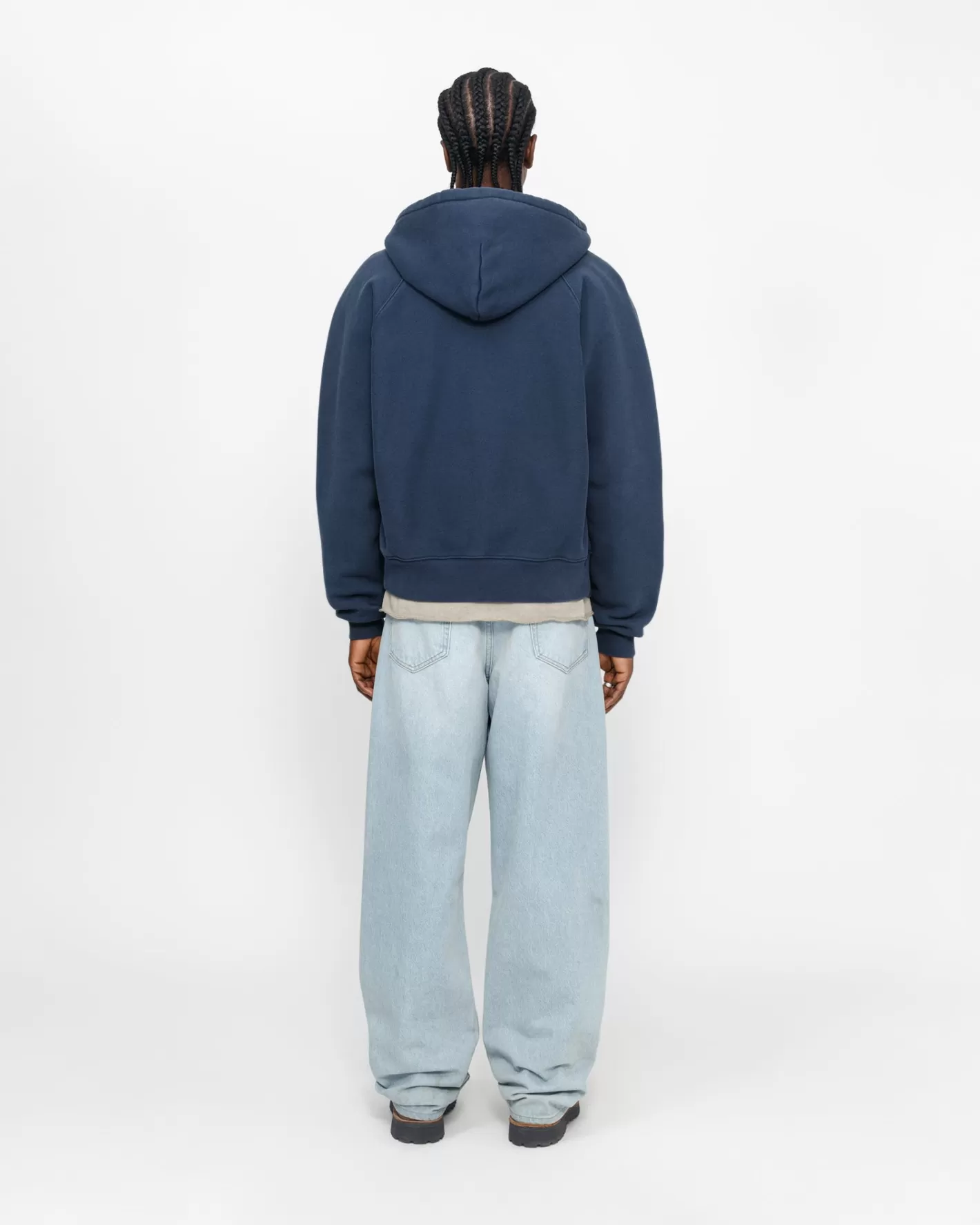 RAGLAN ZIP HOODIE>Stüssy New