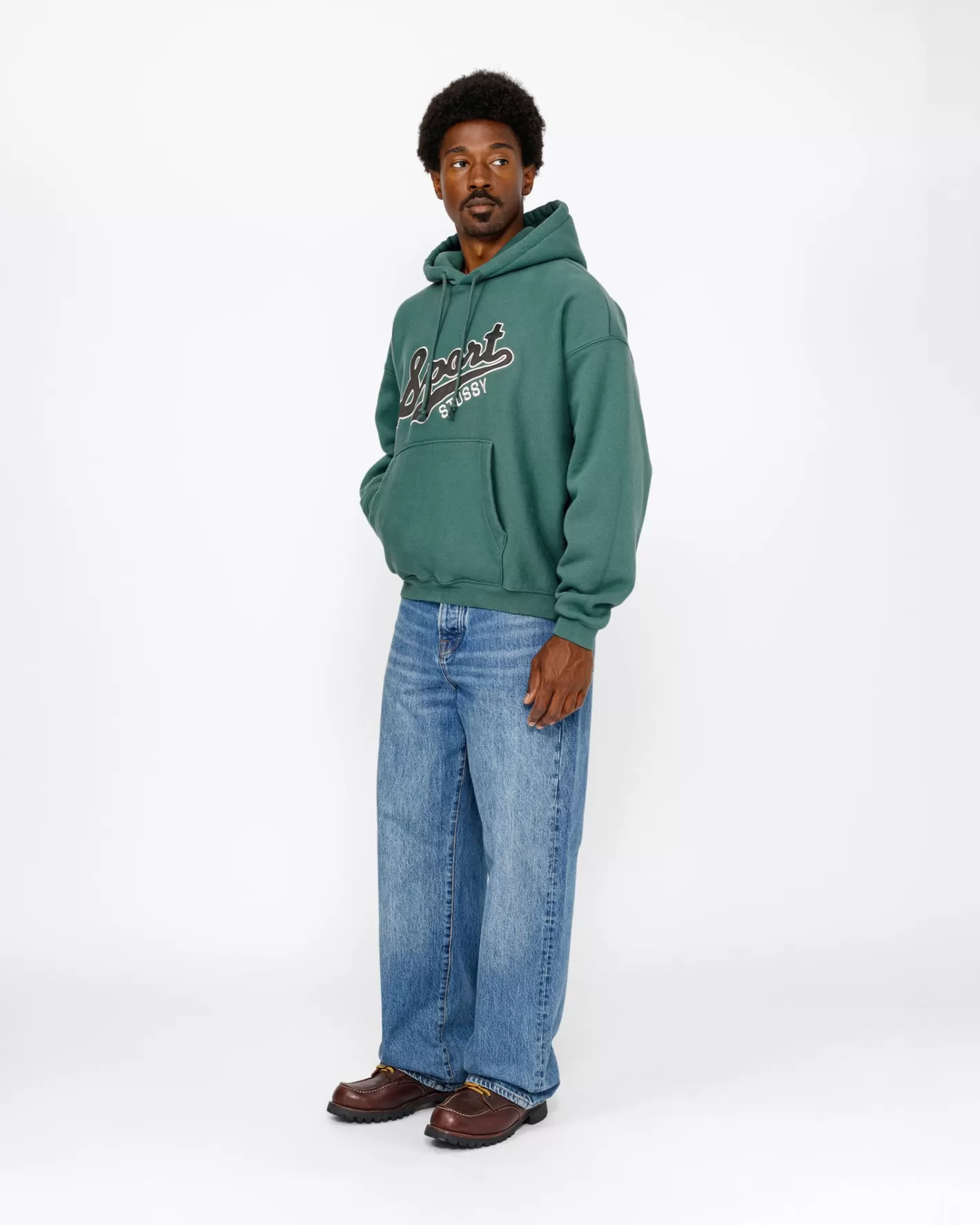 SATIN PATCH HOODIE>Stüssy Outlet