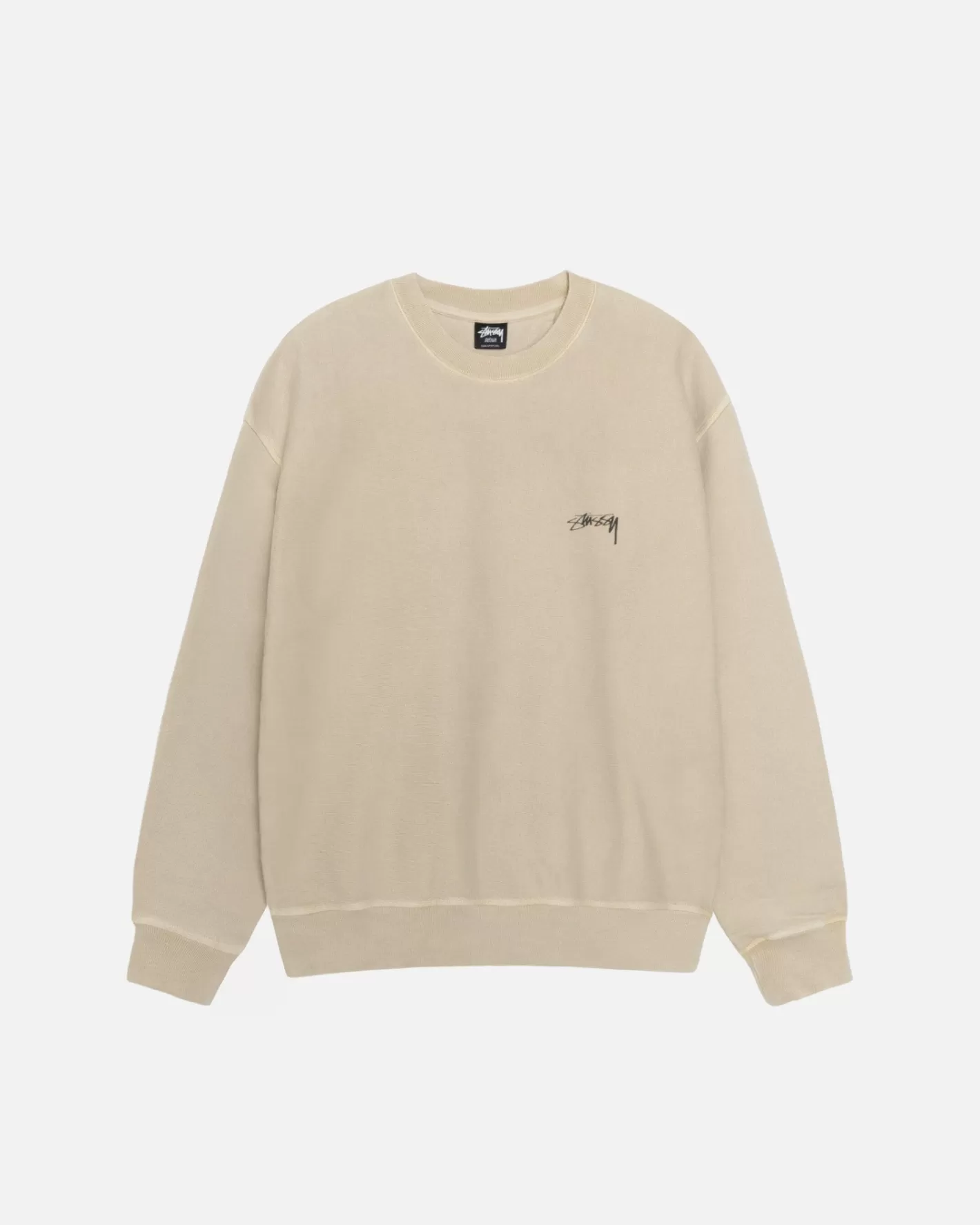 SMOOTH STOCK CREW PIGMENT DYED>Stüssy Sale