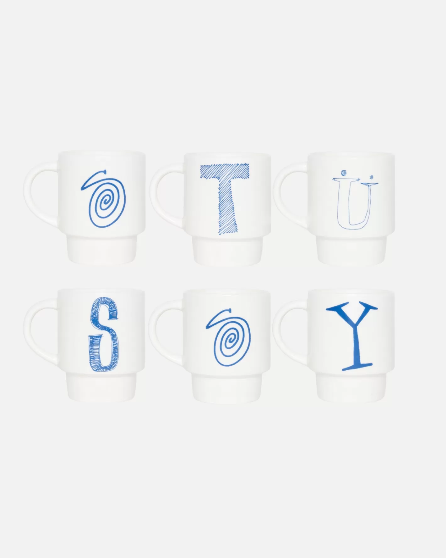 STACKING MUG SET OF 6>Stüssy Clearance