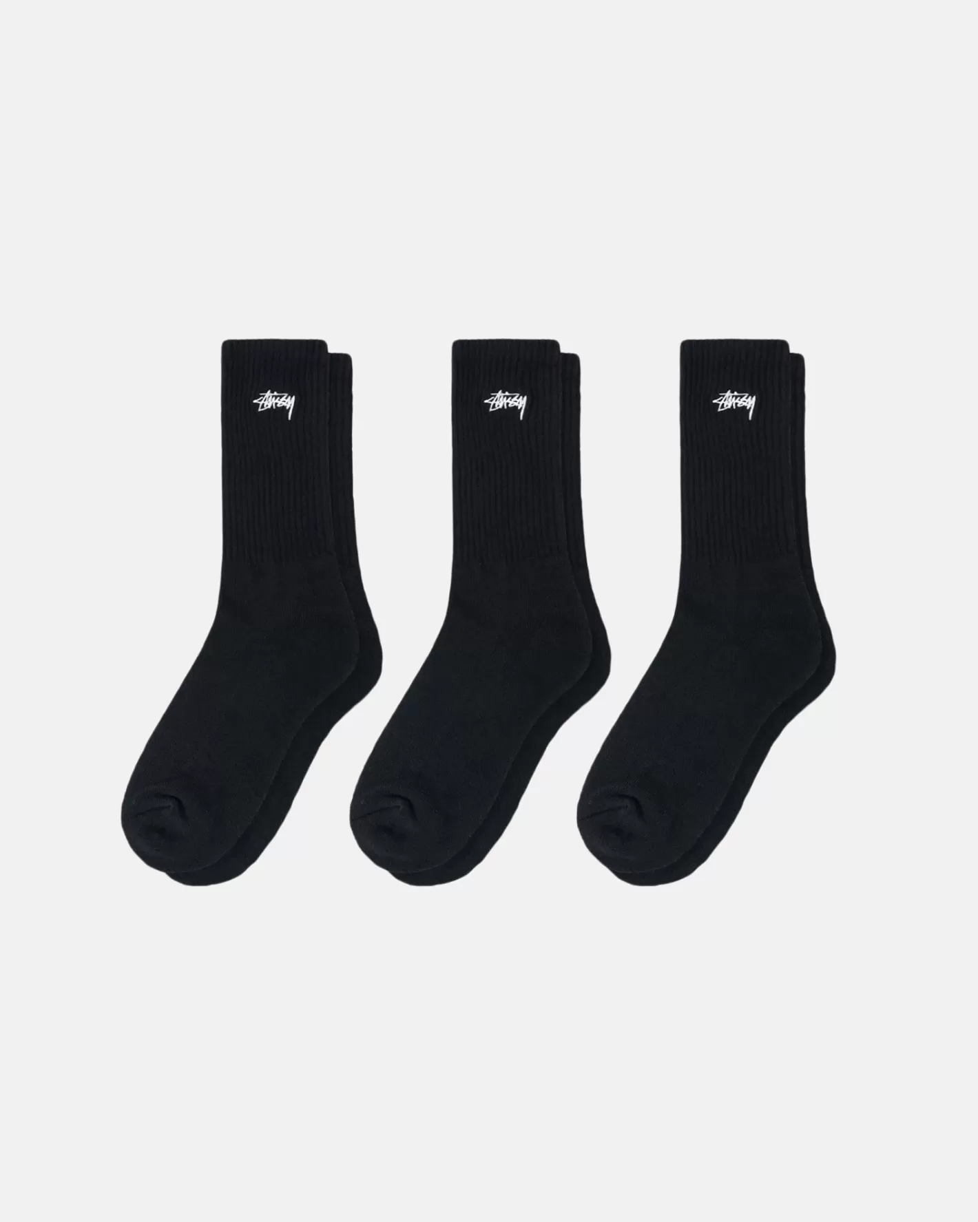 STOCK CREW SOCKS 3 PACK>Stüssy Best