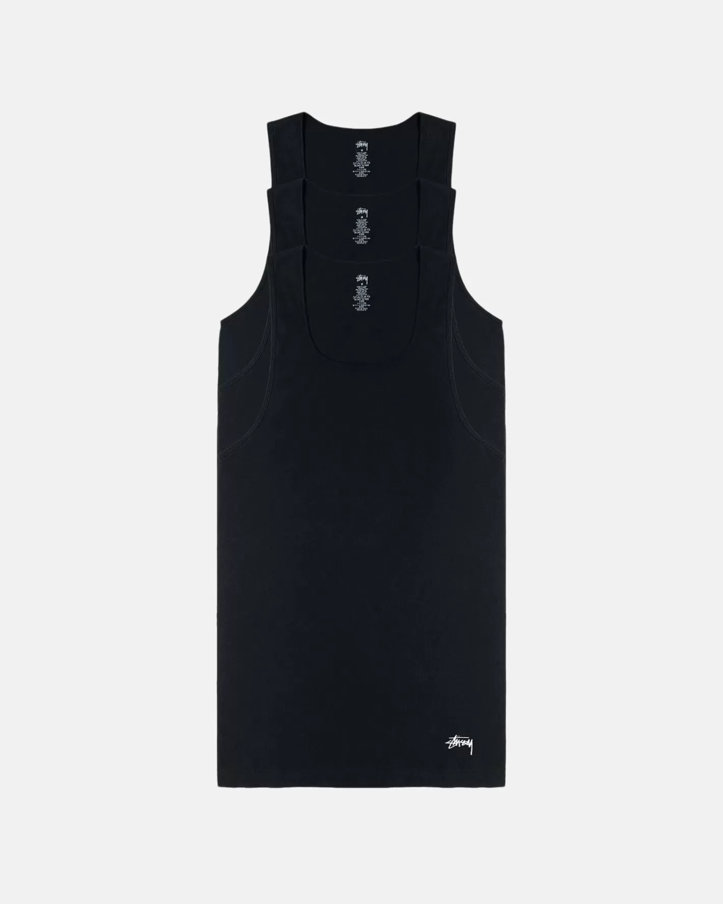STÜSSY TANK UNDERSHIRTS 3 PACK>Stüssy Outlet