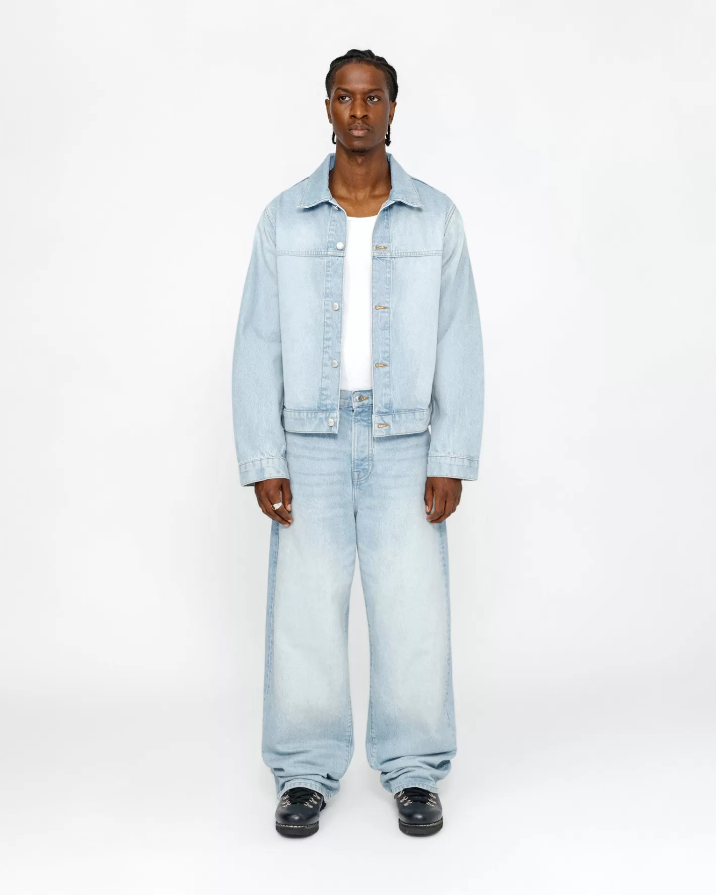 TRUCKER JACKET DENIM>Stüssy Online