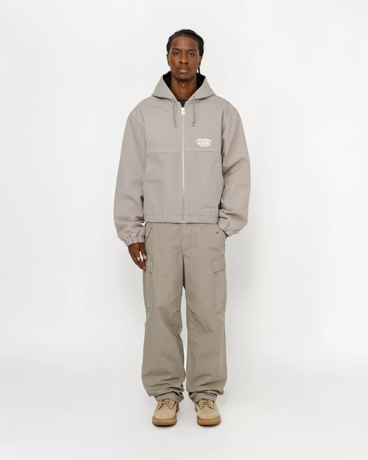 WORK JACKET CONTRAST STITCH>Stüssy Store