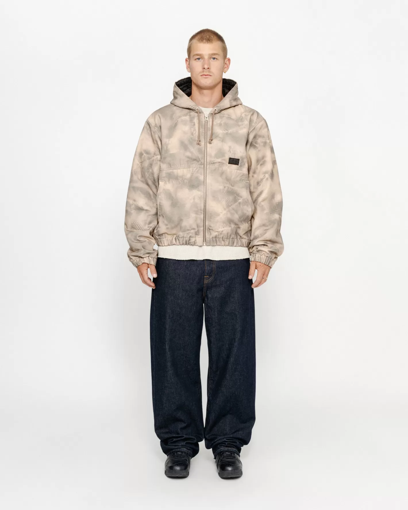 WORK JACKET STENPAT CAMO>Stüssy Best