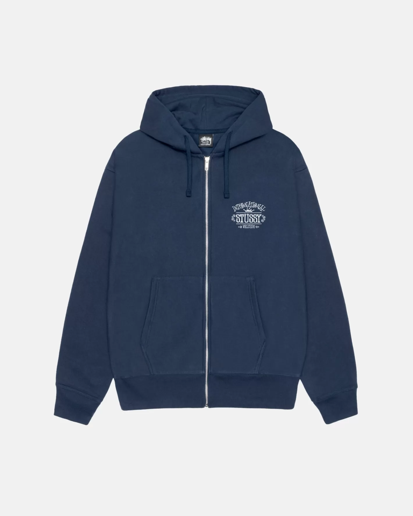 WORLDWIDE ZIP HOODIE>Stüssy Hot