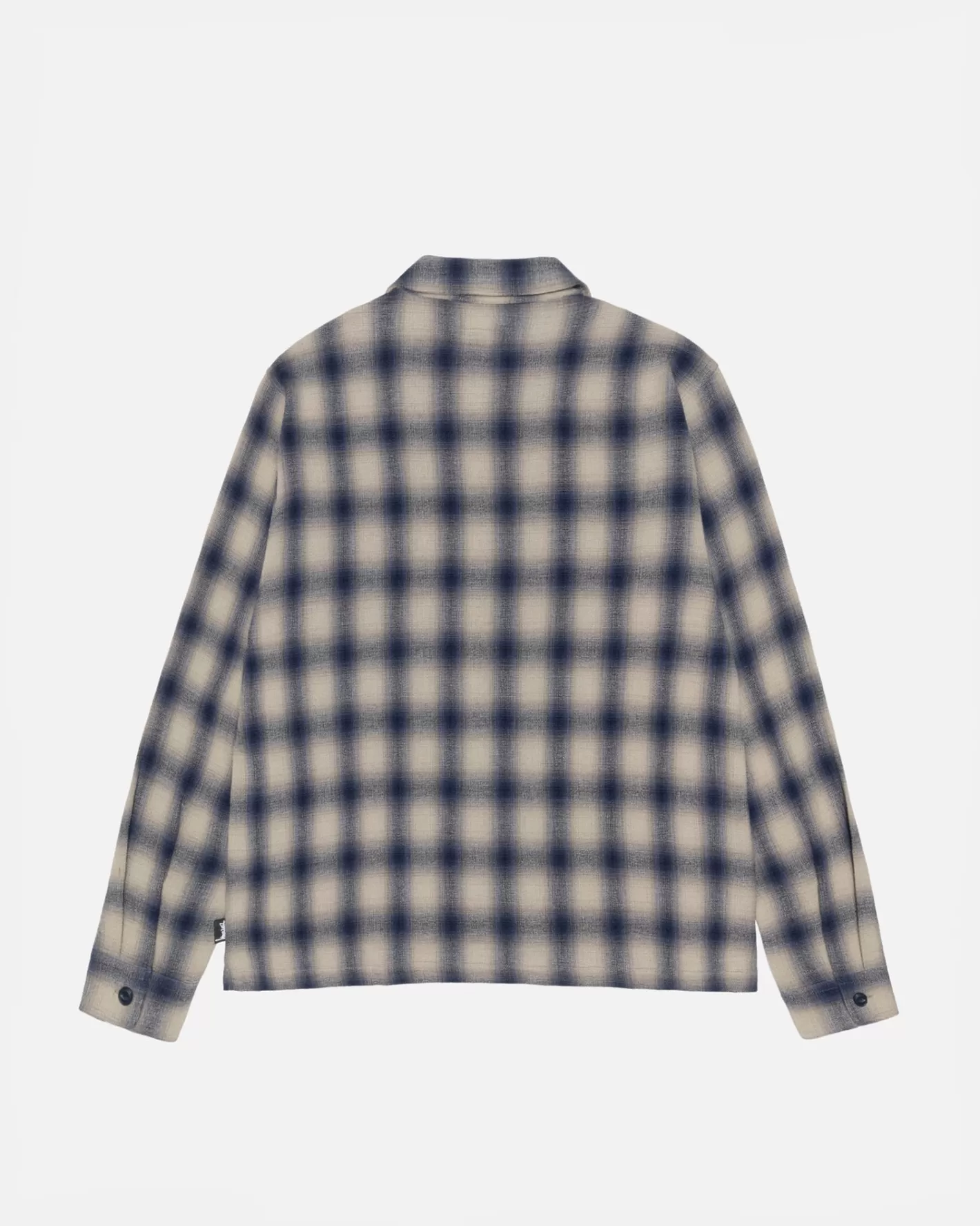 ZIP SHIRT TWISTED YARN PLAID>Stüssy Cheap
